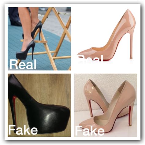 how to spot a fake christian louboutin shoes